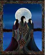 First Trend Fabric (BA-0001M) Full Moon Rising Panel