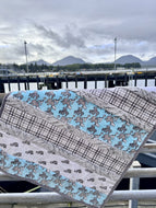 Whales Tail Quilt Shop (ElephantStrip) Baby Quilt