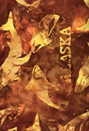 Island Batik (SH44-281)Whales - Burnished Copper