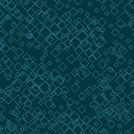 Benartex (0754984B) Tonal Squares Dark Teal