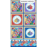 Northcott (DP25202-46) Blue Quilts and Kuspuks