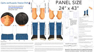 Northcott (DP25214-10) Doll Panel