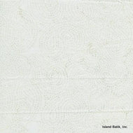 Island Batiks (NC28-02 Sprinkles) White