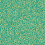 Andover (TP-2182-T) Teal Scroll