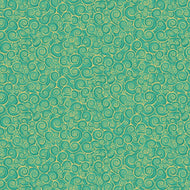 Andover (TP-2182-T) Teal Scroll