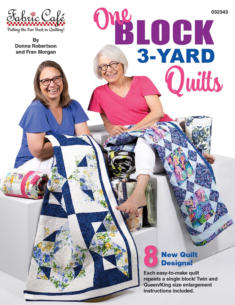 Fabric Cafe (032343) One Block 3yd Quilts