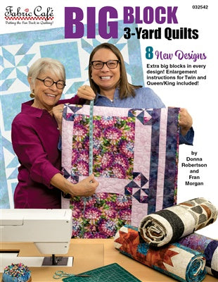 Fabric Cafe (032542) Big Block 3 Yard Quilts