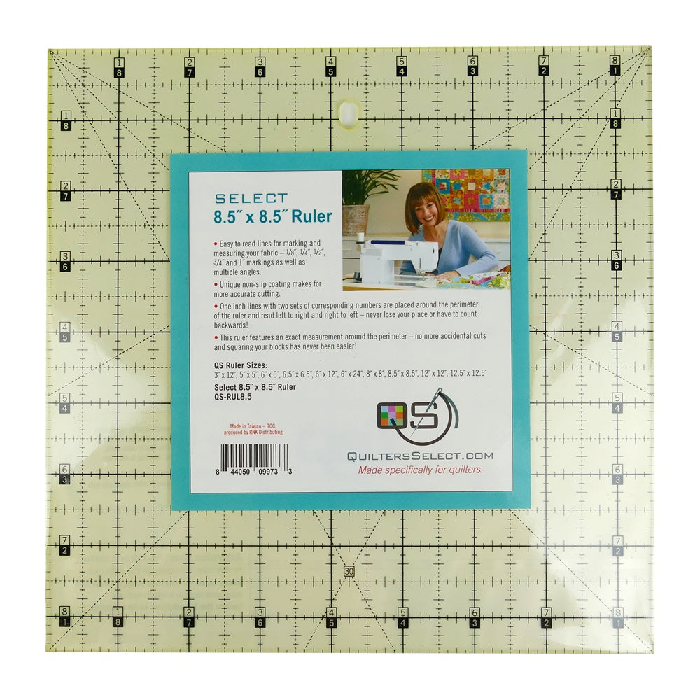 Quilters Select (QS-RUL8.5N) 8.5 x 8.5 Ruler