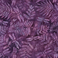 Island Batik (122202470) Dragonfly Purple