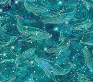 Oasis Fabrics (OA-598602) Hidden Treasures Teal