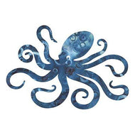 Cantik Batik (SHAN-LC020-04) Octopus Blue