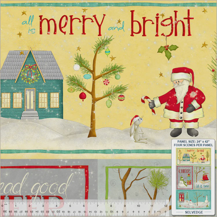 Windham (54099DP-1) A Very Terri Christmas Panel