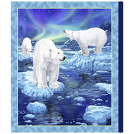 Quilting Treasures (24423-B) Polar Bear Panel