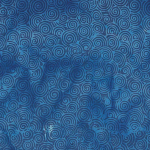 Island Batik (111908532) Royal Blue Sea