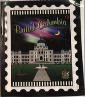 Zebra City Mini Stamp - British Columbia