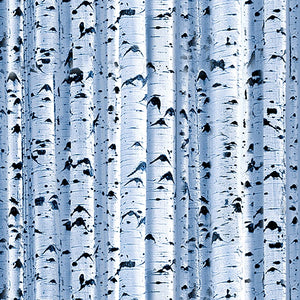 Benartex (7753P11B) Winter Birch Silver Gray