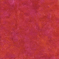Island Batik - (111605333) Orange/Raspberry