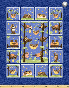 SusyBee (20305-780) Barron The Bear Quilt Panel