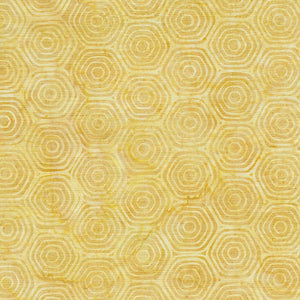 Island Batik (111916035) Hexagon-Honey