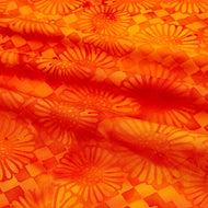 Island Batik (F171 - Sunflower - Nasturtium) Nasturtium