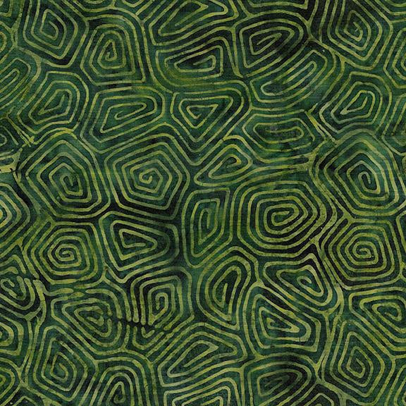 Island Batik (111902680) Turtle Shell Spinach