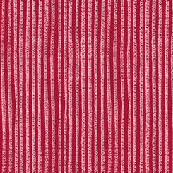 Quilting Treasures (27463R-150) Stripe - Red